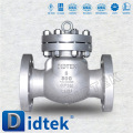 Didtek API6D Qualité Européenne Acier inoxydable Cast 3 pouces Swing valve à eau chaude